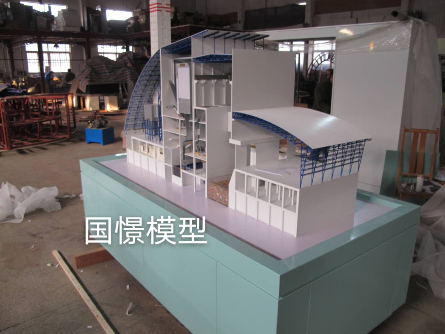 余庆县工业模型