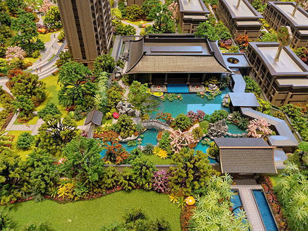 余庆县建筑模型