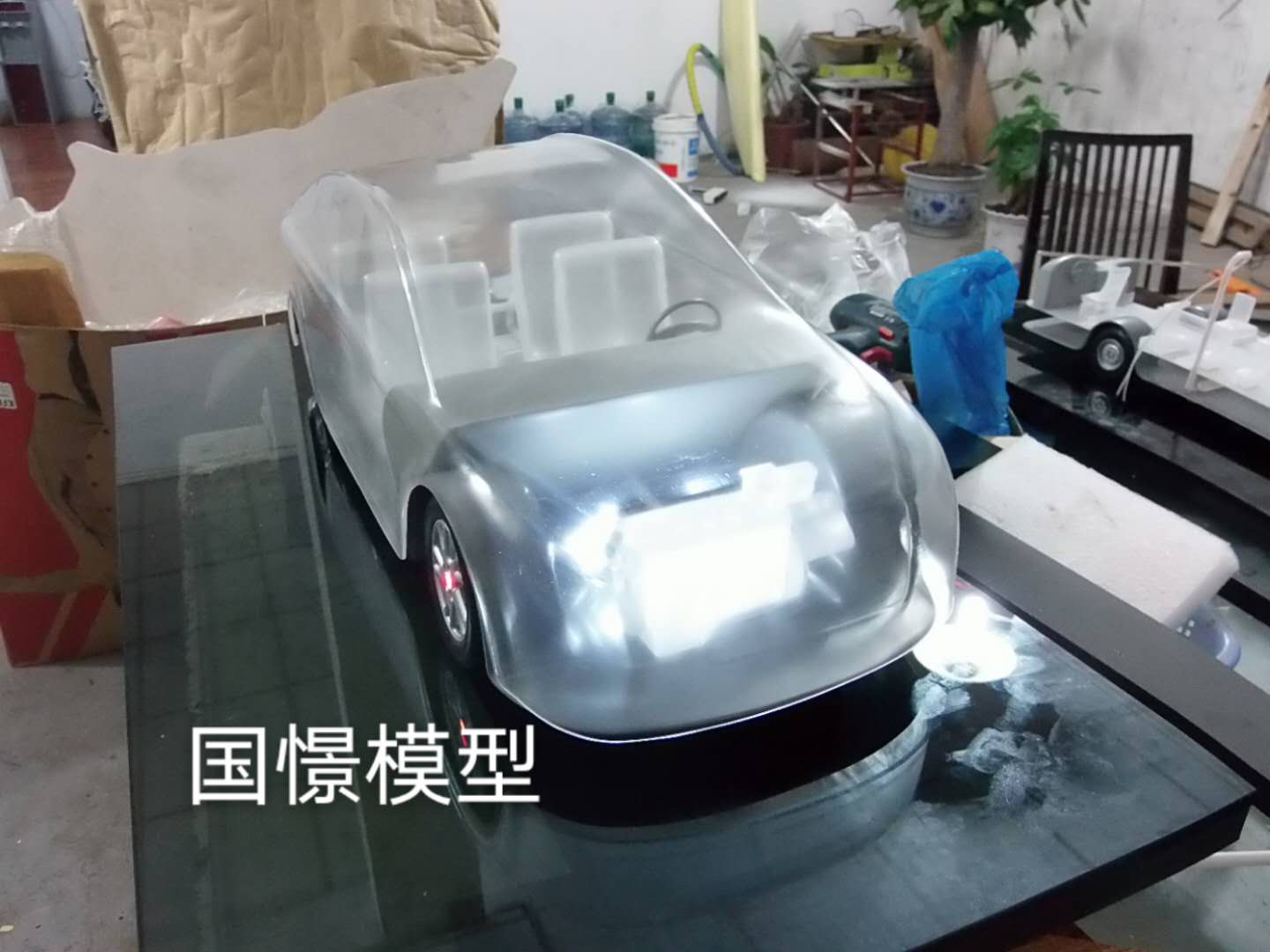 余庆县透明车模型